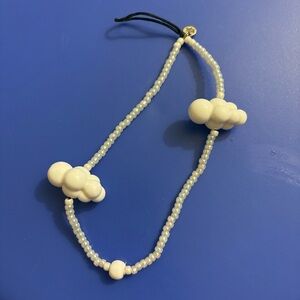 String Ting cloud Wristlet Phone Charm